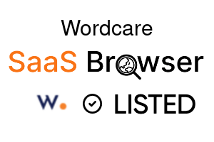 Wordcare - SaaS Browser Verified Badge