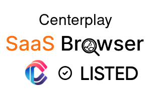 Centerplay - SaaS Browser Verified Badge
