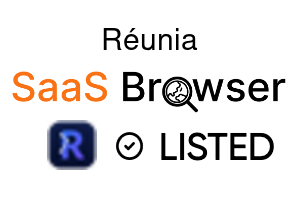 Réunia - SaaS Browser Verified Badge