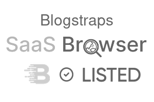 Blogstraps - SaaS Browser Verified Badge