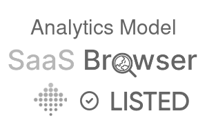 Analytics Model - SaaS Browser Verified Badge