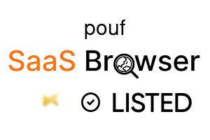 pouf - SaaS Browser Verified Badge