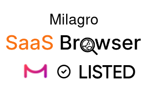 Milagro - SaaS Browser Verified Badge