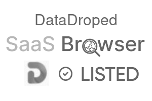 DataDroped - SaaS Browser Verified Badge