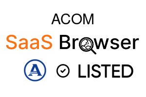 ACOM - SaaS Browser Verified Badge