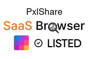 PxlShare - SaaS Browser Verified Badge