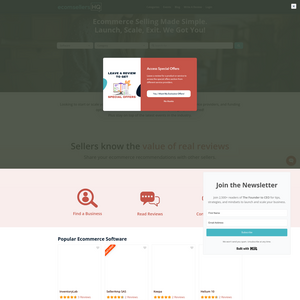 ecomsellersHQ Screenshot