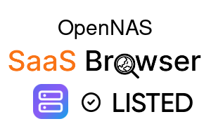 OpenNAS - SaaS Browser Verified Badge