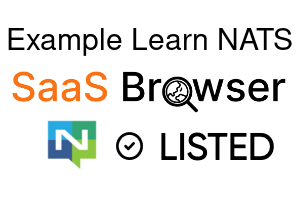 Example Learn NATS - SaaS Browser Verified Badge