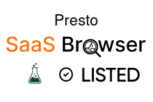 Presto - SaaS Browser Verified Badge