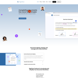SigniSure Screenshot