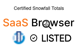 Certified Snowfall Totals - SaaS Browser Verified Badge