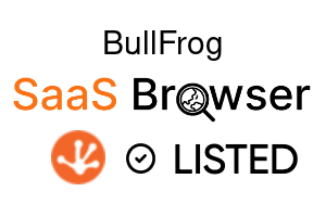 BullFrog - SaaS Browser Verified Badge