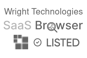 Wright Technologies - SaaS Browser Verified Badge