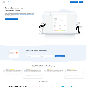 Tenant Report Screenshot