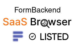 FormBackend - SaaS Browser Verified Badge