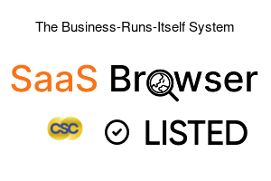 The Business-Runs-Itself System - SaaS Browser Verified Badge