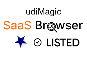udiMagic - SaaS Browser Verified Badge