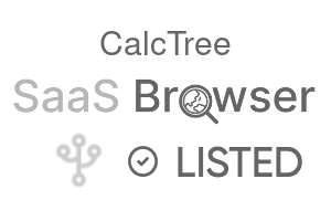 CalcTree - SaaS Browser Verified Badge