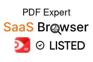 PDF Expert - SaaS Browser Verified Badge