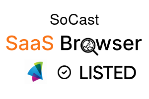 SoCast - SaaS Browser Verified Badge
