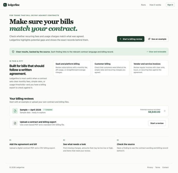 Ledgerline Screenshot 1