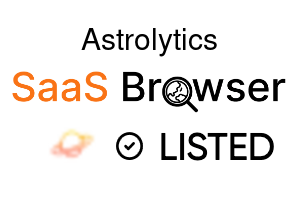 Astrolytics - SaaS Browser Verified Badge