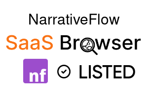 NarrativeFlow - SaaS Browser Verified Badge