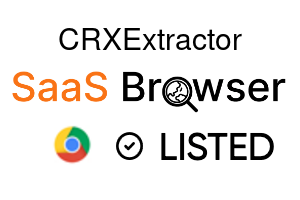 CRXExtractor - SaaS Browser Verified Badge