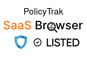 PolicyTrak - SaaS Browser Verified Badge