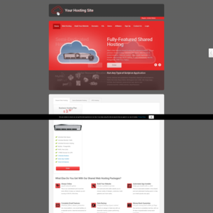 Your Hosting Site Screenshot