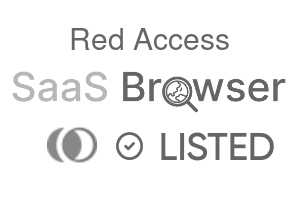 Red Access - SaaS Browser Verified Badge