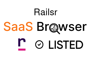 Railsr - SaaS Browser Verified Badge