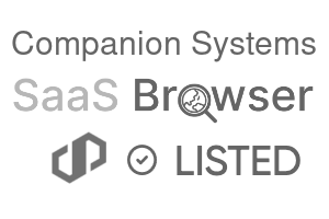 Companion Systems - SaaS Browser Verified Badge