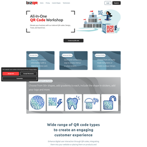 BizQR Screenshot