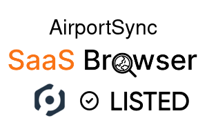 AirportSync - SaaS Browser Verified Badge