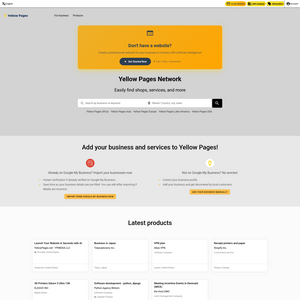 YellowPages.net Screenshot