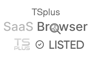 TSplus - SaaS Browser Verified Badge