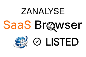 ZANALYSE - SaaS Browser Verified Badge