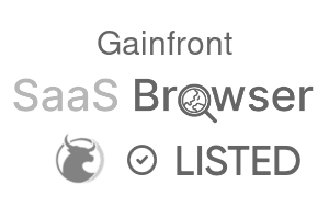 Gainfront - SaaS Browser Verified Badge