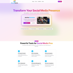 SocialSuite Screenshot