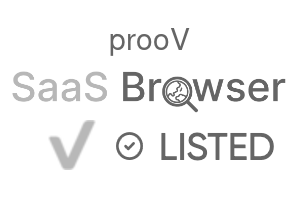 prooV - SaaS Browser Verified Badge
