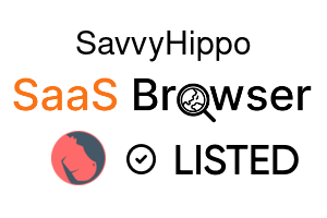 SavvyHippo - SaaS Browser Verified Badge
