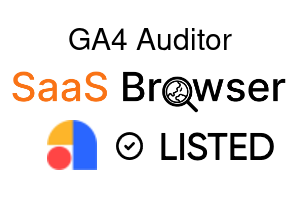 GA4 Auditor - SaaS Browser Verified Badge