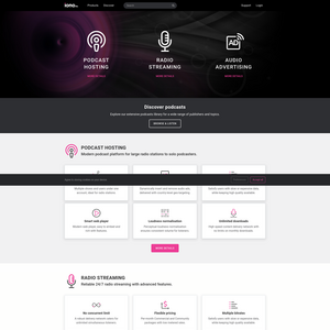 iono.fm Screenshot