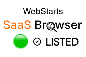 WebStarts - SaaS Browser Verified Badge