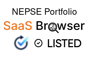 NEPSE Portfolio - SaaS Browser Verified Badge