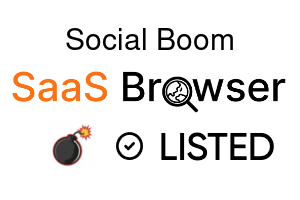 Social Boom - SaaS Browser Verified Badge