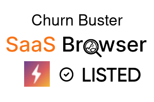 Churn Buster - SaaS Browser Verified Badge