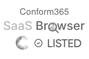 Conform365 - SaaS Browser Verified Badge